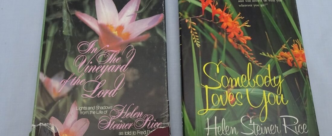 2 Vintage 1979 Helen Steiner Rice Books Inspirational Religious Poetry Hardcover