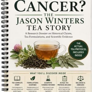Killing Cancer? Jason Winters Tea Story Research Dossier Tea Protocol Book