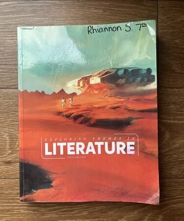 BJU Exploring Themes in Literature Student Text. Blank Questions! 5th Edition.