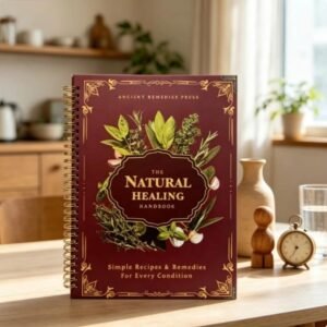 The Natural Healing Handbook, Spiral-Bound Guide For Herbal Remedies And Natural