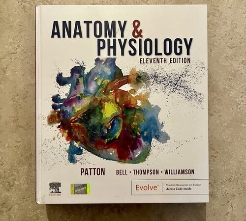 Anatomy & Physiology Textbook 11th Edition Patton (Hardcover)
