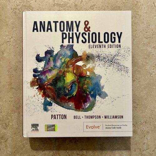 Anatomy & Physiology Textbook 11th Edition Patton (Hardcover)