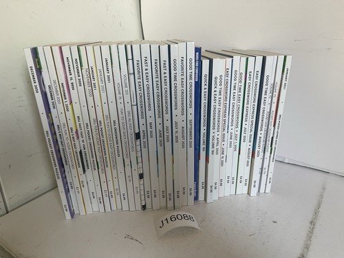 Lot of 33 Penny Press Dell Word Search Puzzle Books Word Seek Random Mix