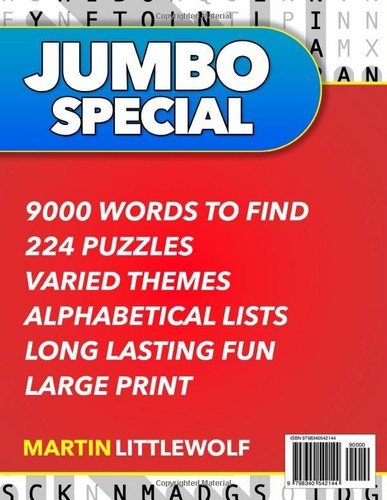 Huge Book of Large Print Word Search: 9000 Words – 224 Puzzles, For Seniors