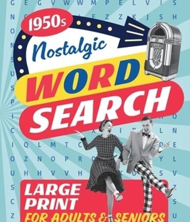 Nostalgic Word Search for Adults and Seniors (Large/Big Print) by Press Books