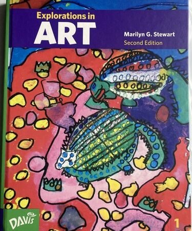Explorations in Art, Grade 1, Second Edition. Davis- Stewart HC Textbook NEW