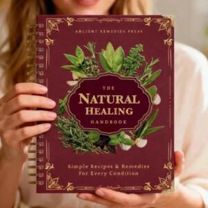 The Natural Healing Handbook, Spiral-Bound Guide for Herbal Remedies and Natural