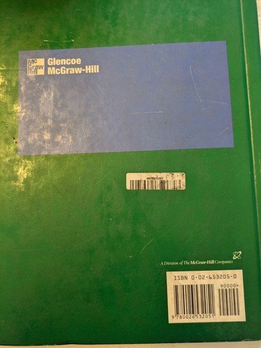Teen Health Course 3 Glencoe Mcgraw-Hill Merki, Hardcover Textbook