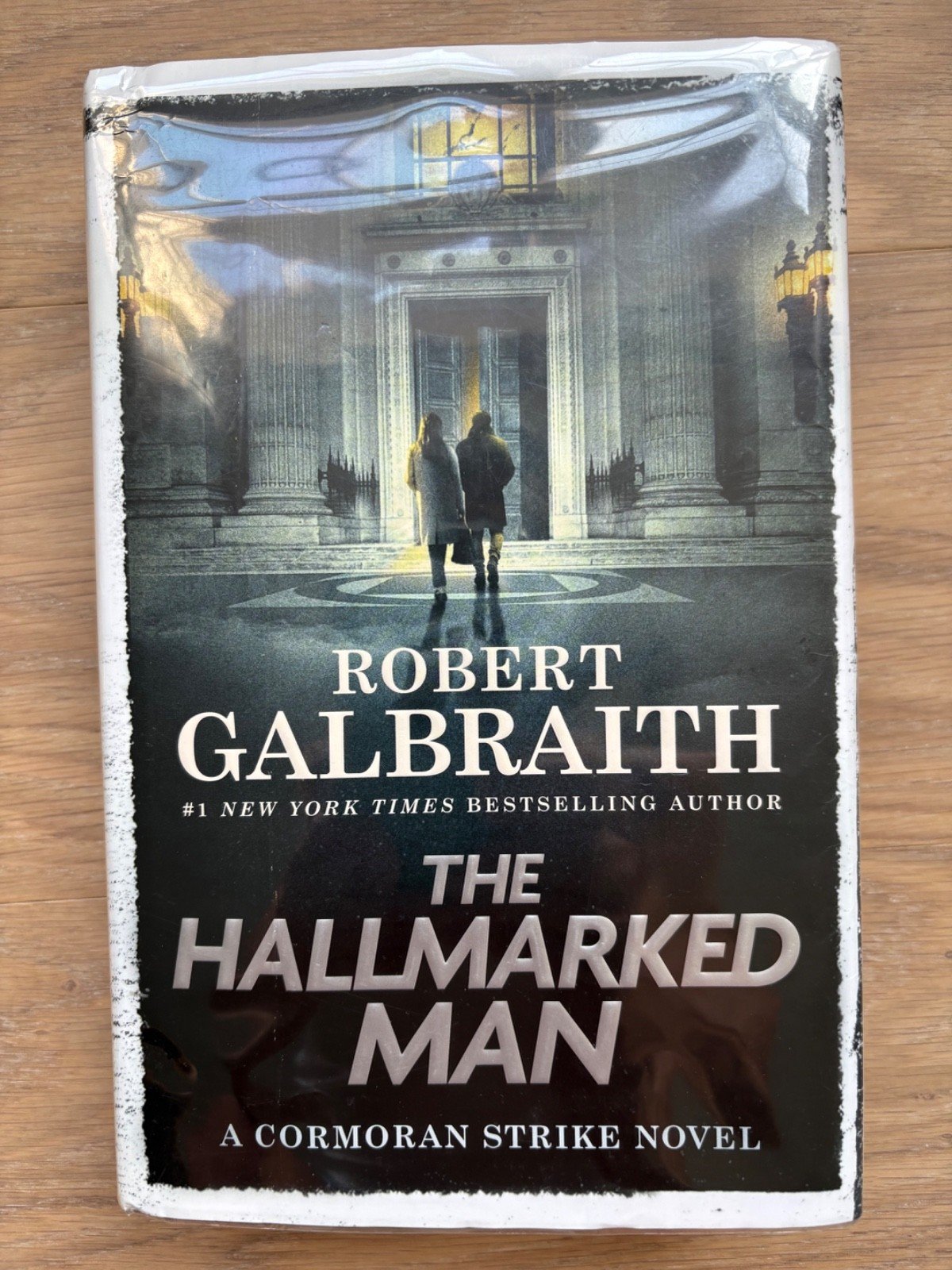 The Hallmarked Man A Cormoran – GOOD – hardcover – New York Times Bestseller