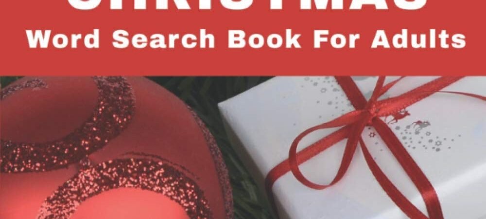 Christmas Word Search Book For Adults: Large Print Fun Holiday S