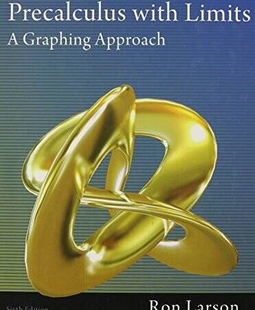 Precalculus with Limits: A Graphing Approach – School  Library Binding – GOOD