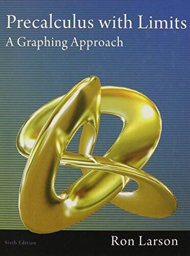 Precalculus with Limits: A Graphing Approach – School  Library Binding – GOOD