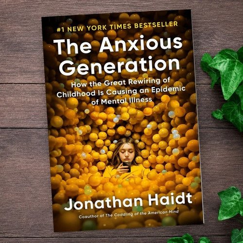 The Anxious Generation English Edition New York Times Bestseller Book For Teen M