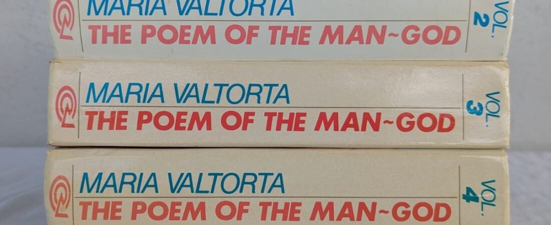 Poem of the Man-God by Maria Valtorta 5 Volume Hardcover Book Set 1986 1989 1990