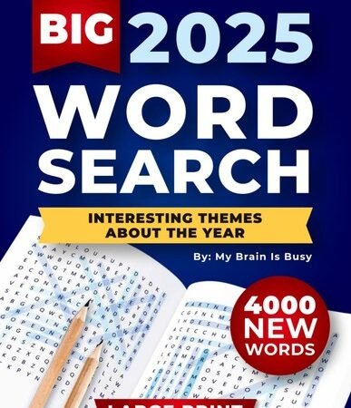 BIG 4000 New Words Word Search for Adults: 100+ Large Print Puzzles with Int…