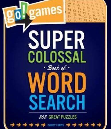 Go!Games Super Colossal Book of Word Search: 365 Great Puzzles – GOOD