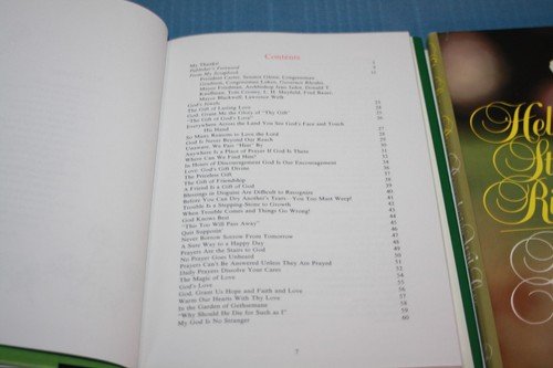 Vtg Helen Steiner Rice Books Inspirational Religious Poetry HC DJ 1980’s 1st Ed.