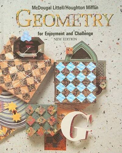 Geometry for Enjoyment and Challenge – Hardcover By Richard Rhoad – GOOD