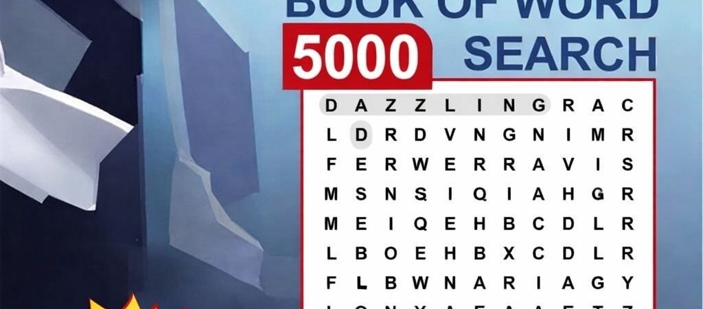Book of Word Search – 5000 New Words: Relaxing Word Search Puzzle Book for A