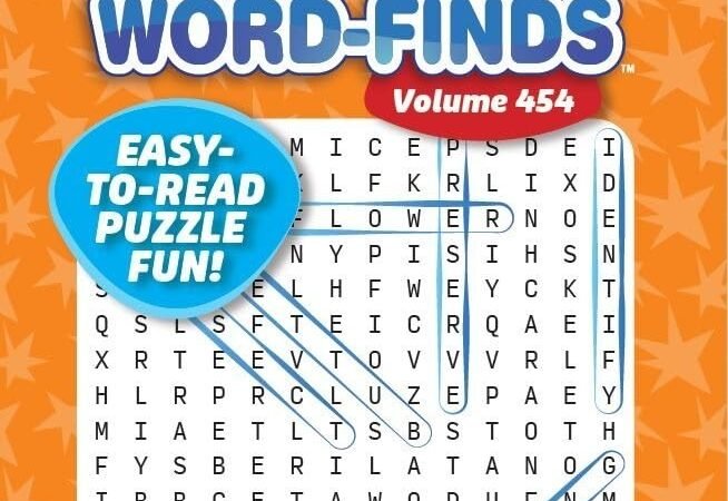 Large Print Word Finds- Word Search Puzzle Book