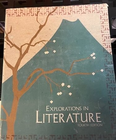 BJU Explorations in Literature Student Textbook (Fourth Ed) –  GOOD
