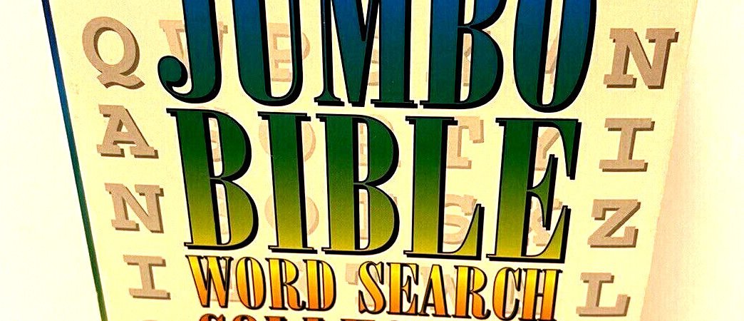 Jumbo Bible Word Search Collection by Barbour Publishing PB. 1997